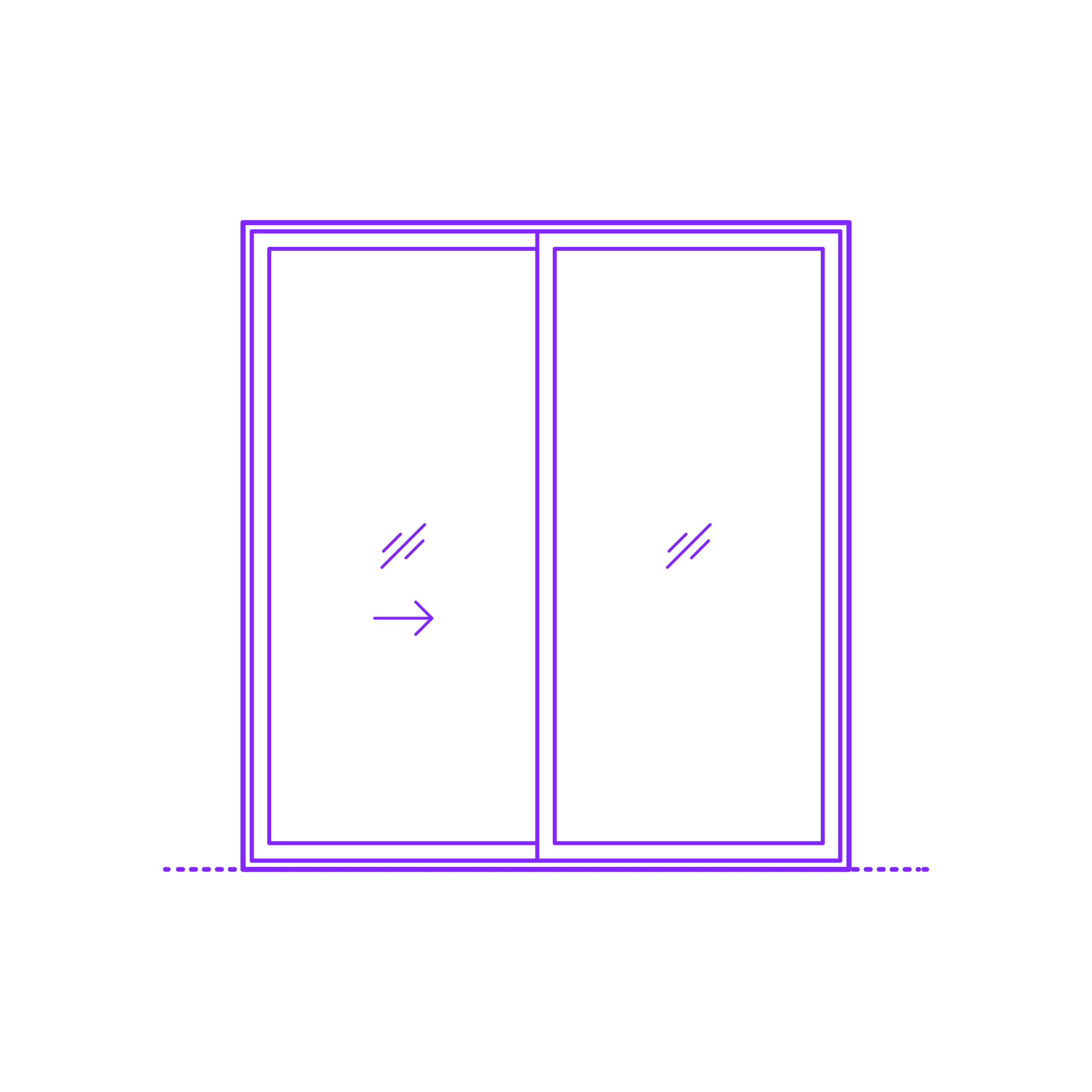 Buildings Sliding Doors Multi Slide Door Stacking 2 Panels Sketch Style Svg Vector Free Vectors
